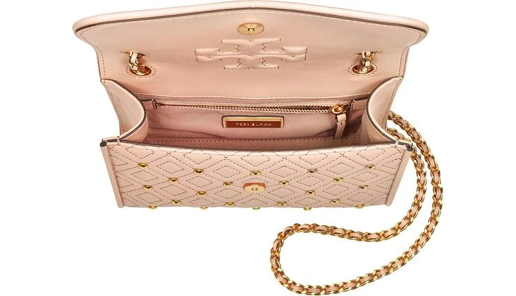 商品Tory Burch|Tory Burch Fleming绗缝皮革小号可转换单肩包配铆钉,价格¥3914,第4张图片详细描述