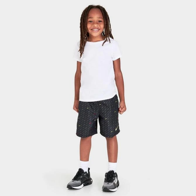 商品NIKE|Boys' Nike Allover Swoosh Swim Shorts,价格¥75,第2张图片详细描述