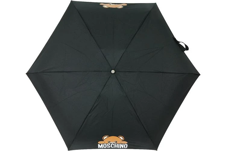 商品Moschino|Moschino 摩斯基诺 隐藏泰迪熊黑色超迷你雨伞,价格¥701,第2张图片详细描述