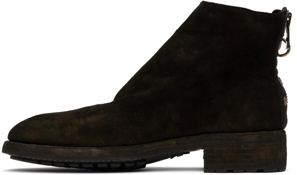 商品UNDERCOVER|Black Guidi Edition UC1E4F01 Boots,价格¥7509,第3张图片详细描述