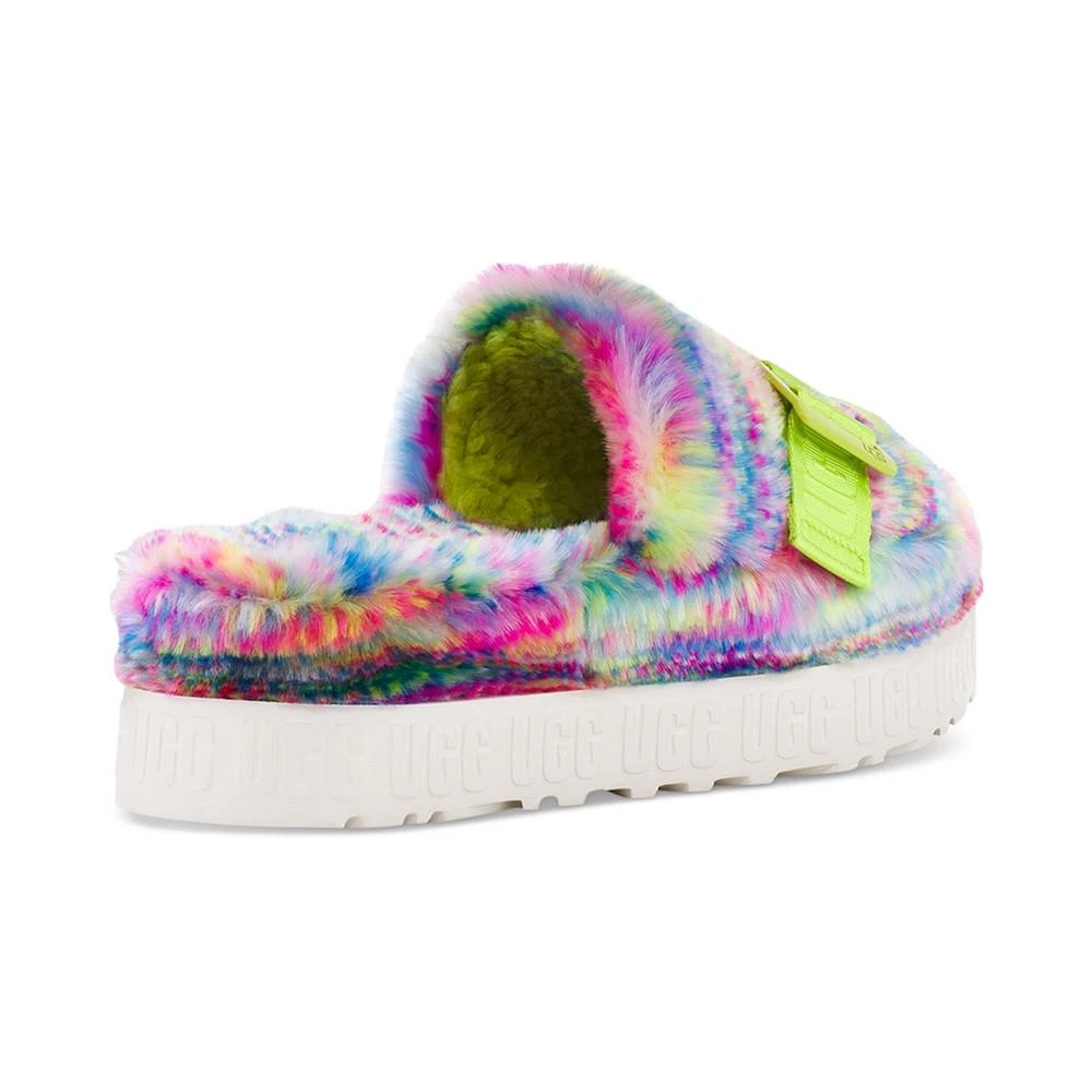 商品UGG|Women's Fluffita Pixelate Platform Sandals,价格¥449,第3张图片详细描述