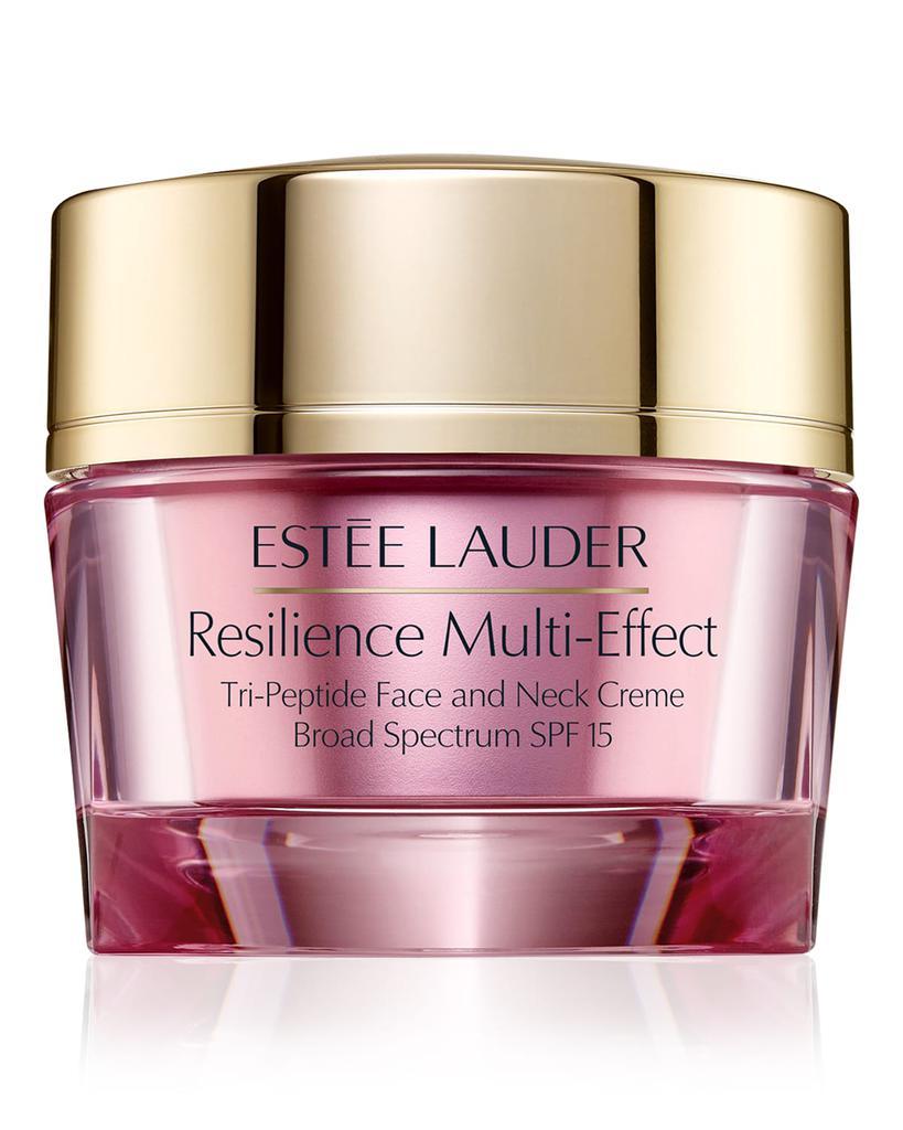 商品Estée Lauder|1.7 oz. Resilience Multi-Effect Tripeptide Face and Neck Creme SPF 15,价格¥580,第1张图片