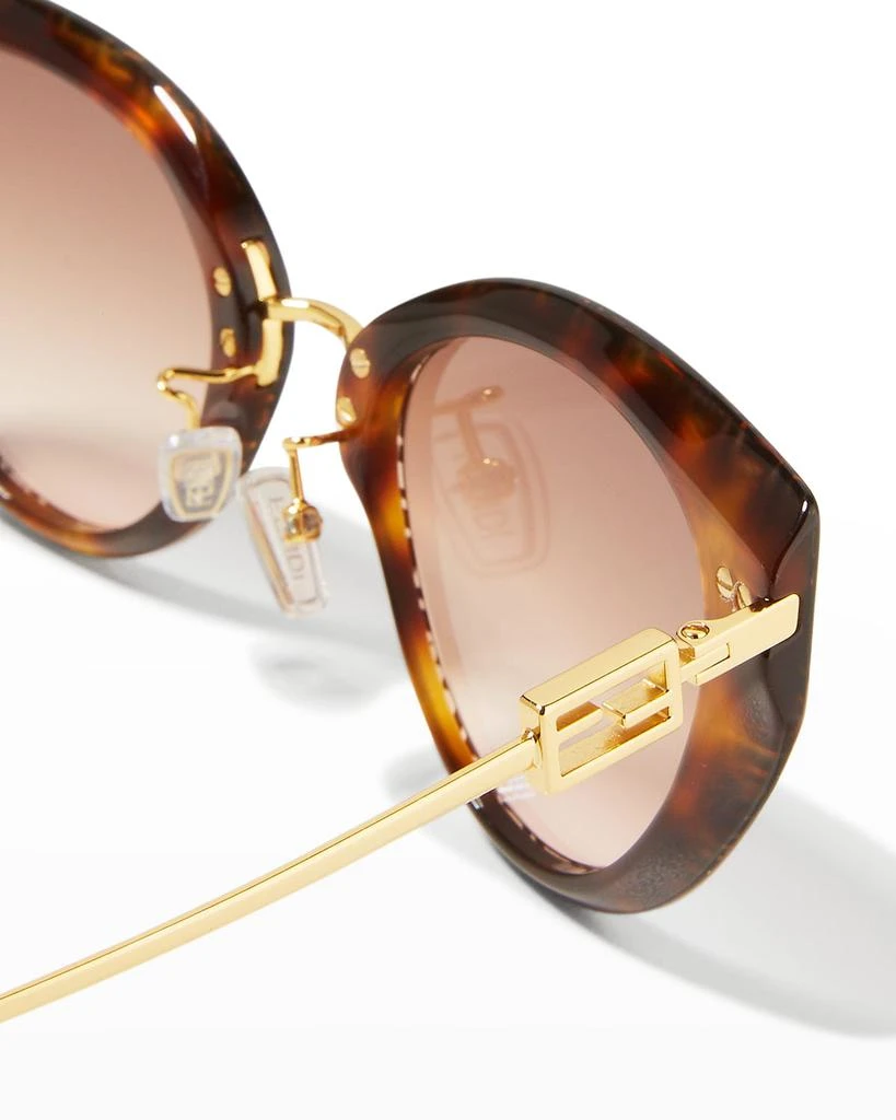 商品Fendi|Iconic Baguette Acetate Cat-Eye Sunglasses,价格¥3358,第5张图片详细描述