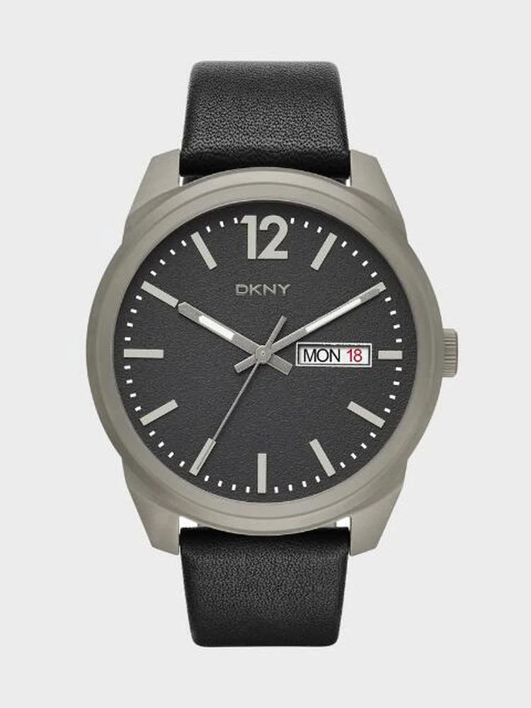 商品DKNY|Gansevoort 女士皮表带腕表,价格¥1517,第1张图片