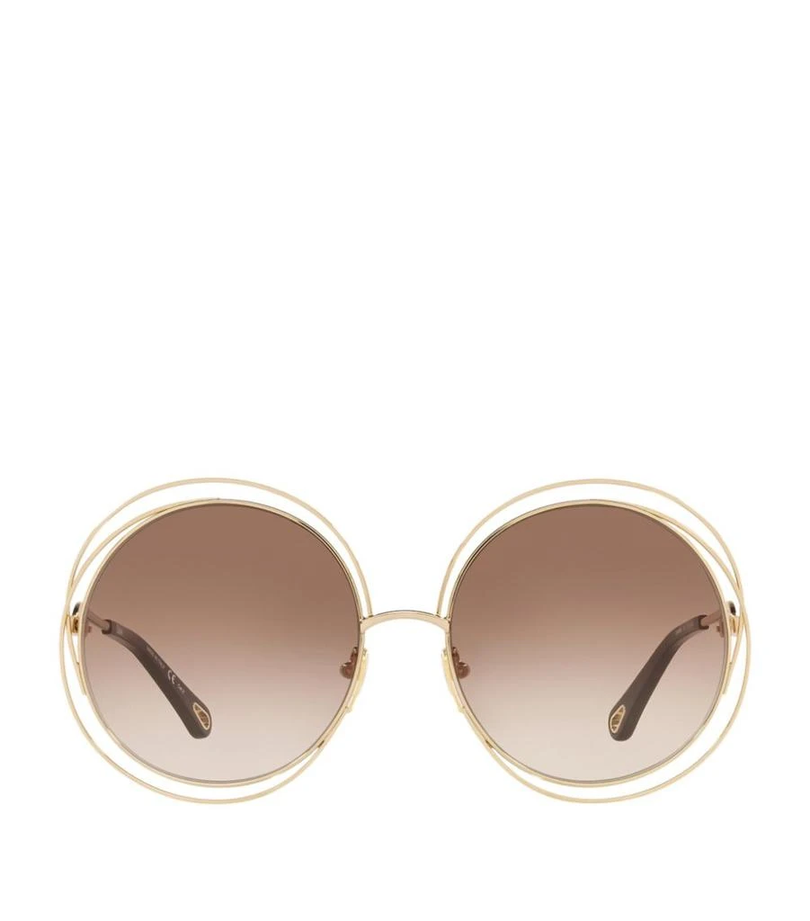 商品Chloé|Round Carlina Sunglasses,价格¥3620,第1张图片