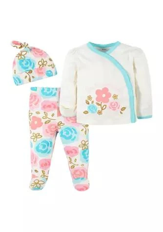 商品Gerber|Baby Girls Princess Pants And Sweatshirt Set,价格¥78,第1张图片