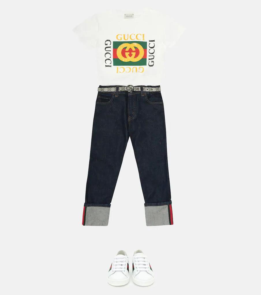 商品Gucci|GG logo印花腰带,价格¥1474,第4张图片详细描述