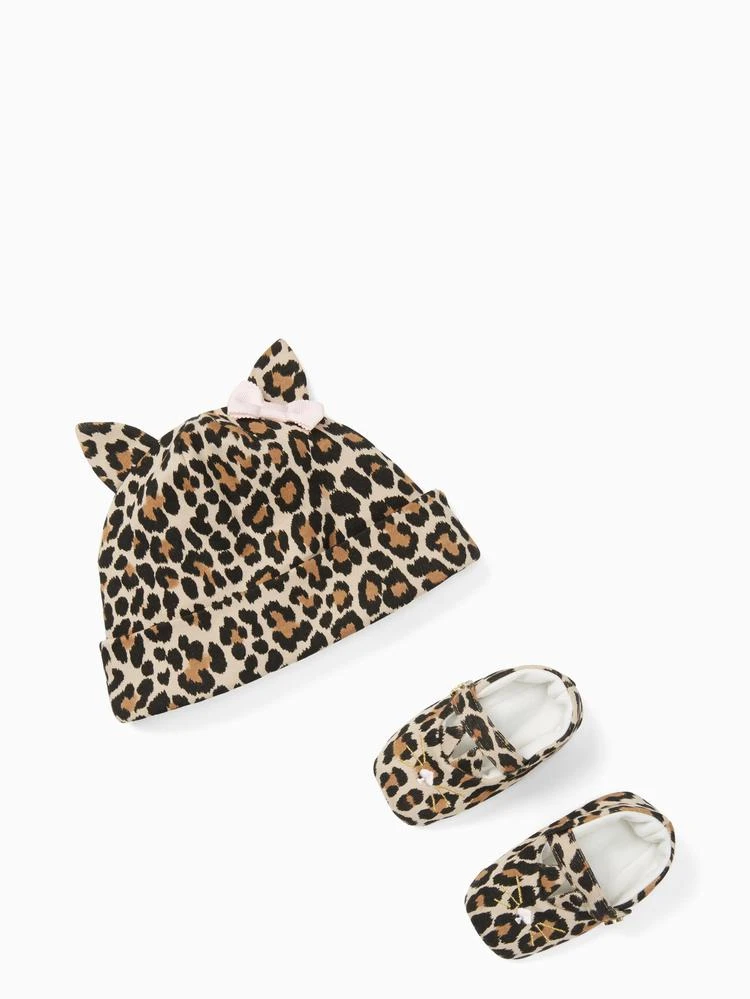 商品Kate Spade|layette cap and shoe set,价格¥216,第1张图片