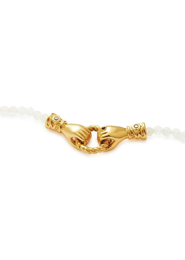 商品Missoma|X Harris Reed In Good Hands mini beaded bracelet,价格¥1081,第5张图片详细描述