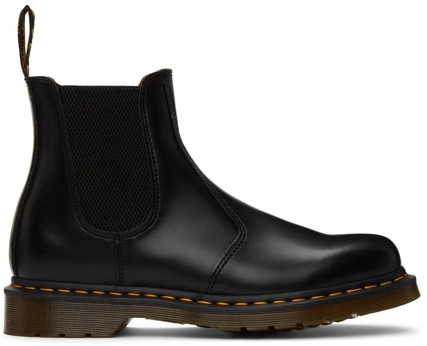 商品Dr. Martens|Black 2976 Smooth Chelsea Boots,价格¥1113,第1张图片