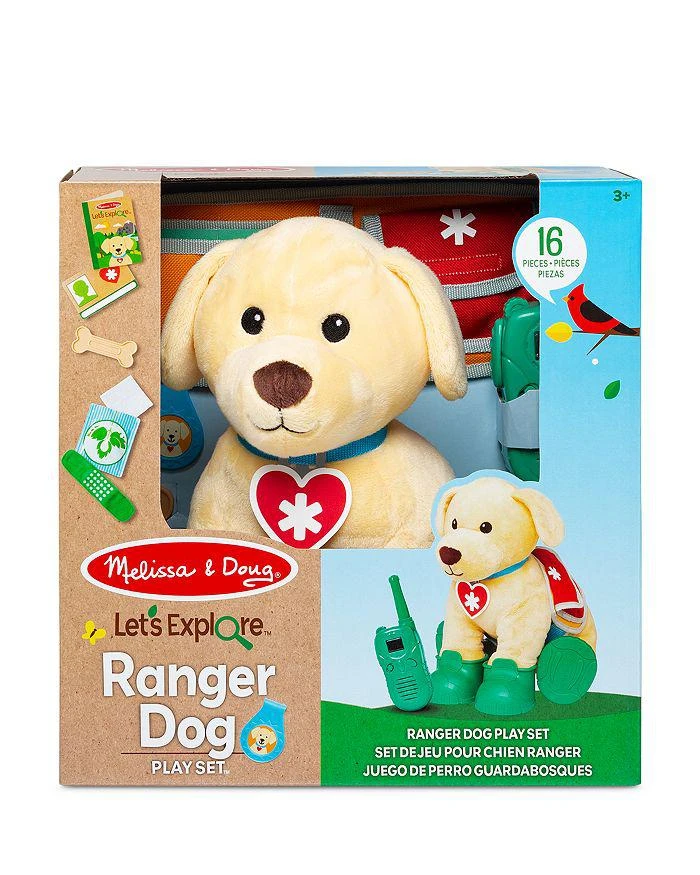 商品Melissa & Doug|Let's Explore™ Ranger Dog Play Set - Ages 3+,价格¥318,第3张图片详细描述