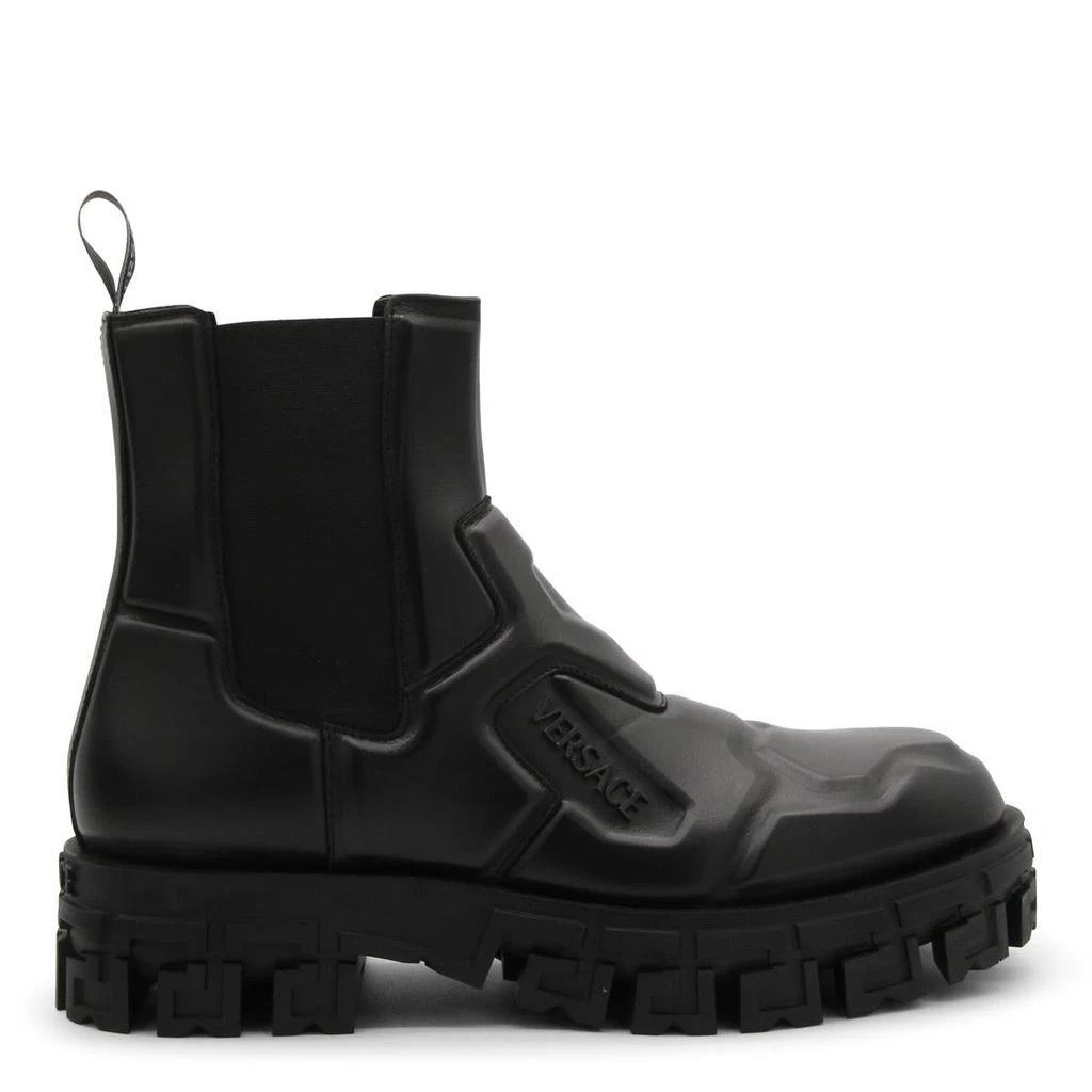 商品Versace|Versace Boots Black,价格¥4574,第1张图片