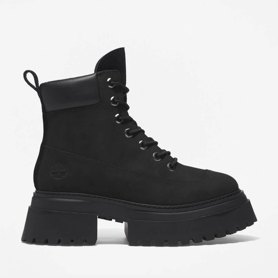 商品Timberland|TIMBERLAND SKY NUBUCK LEATHER PLATFORM BOOTS,价格¥654,第1张图片