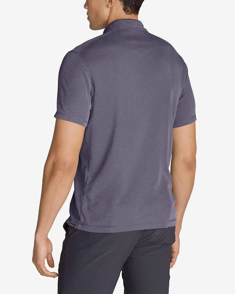 商品Eddie Bauer|Men&#39;s Contour Performance Slub Polo Shirt,价格¥261-¥373,第2张图片详细描述