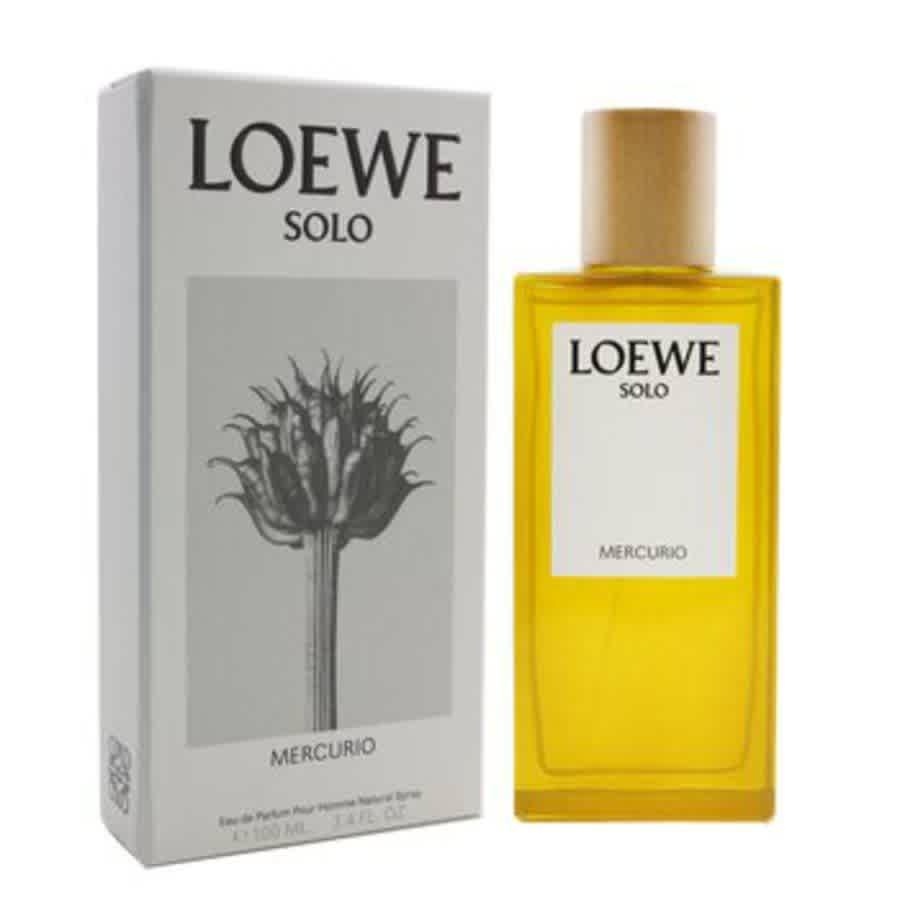 商品Loewe|Loewe Mens Solo Mercurio EDP Spray 3.4 oz Fragrances 8426017072069,价格¥624,第4张图片详细描述