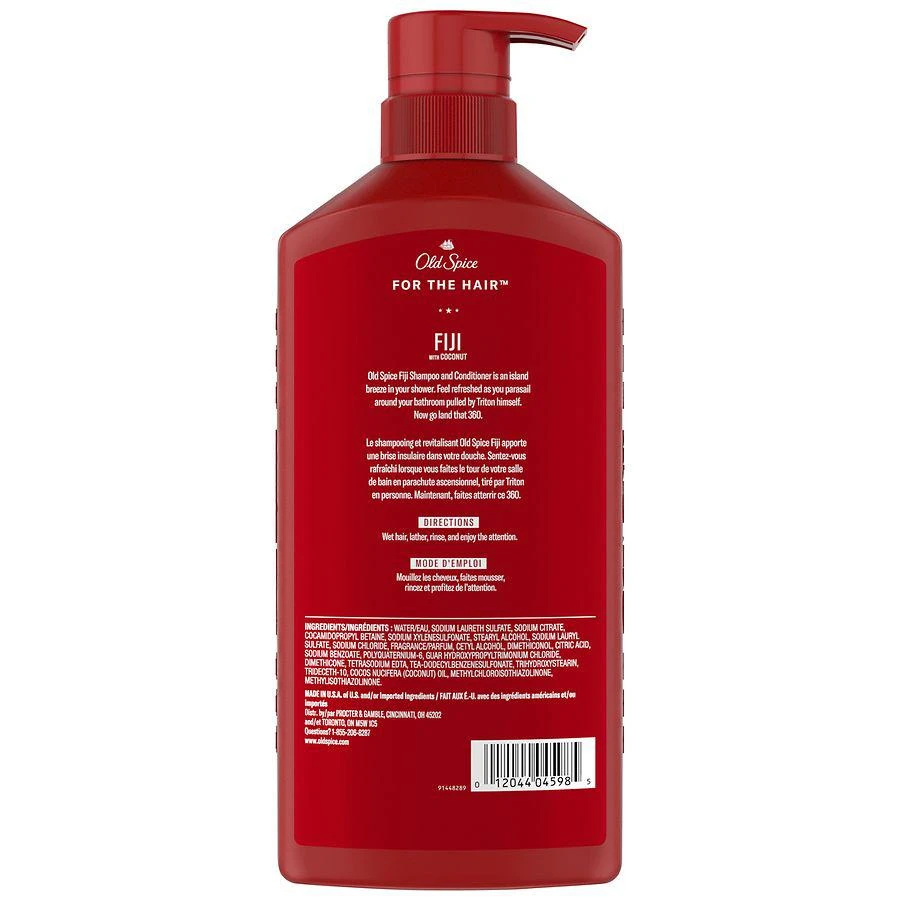 商品Old Spice|2 in 1 Shampoo and Conditioner for Men Fiji,价格¥73,第4张图片详细描述