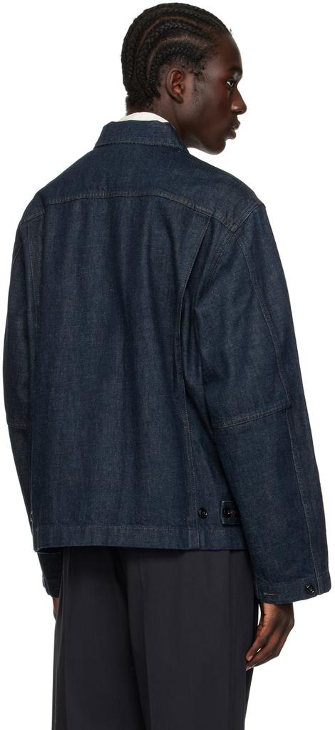 ジャケット・アウター LEMAIRE INDIGO OVERSIZED JACKET OW1198_LD1056_BL760_1_bd32938d