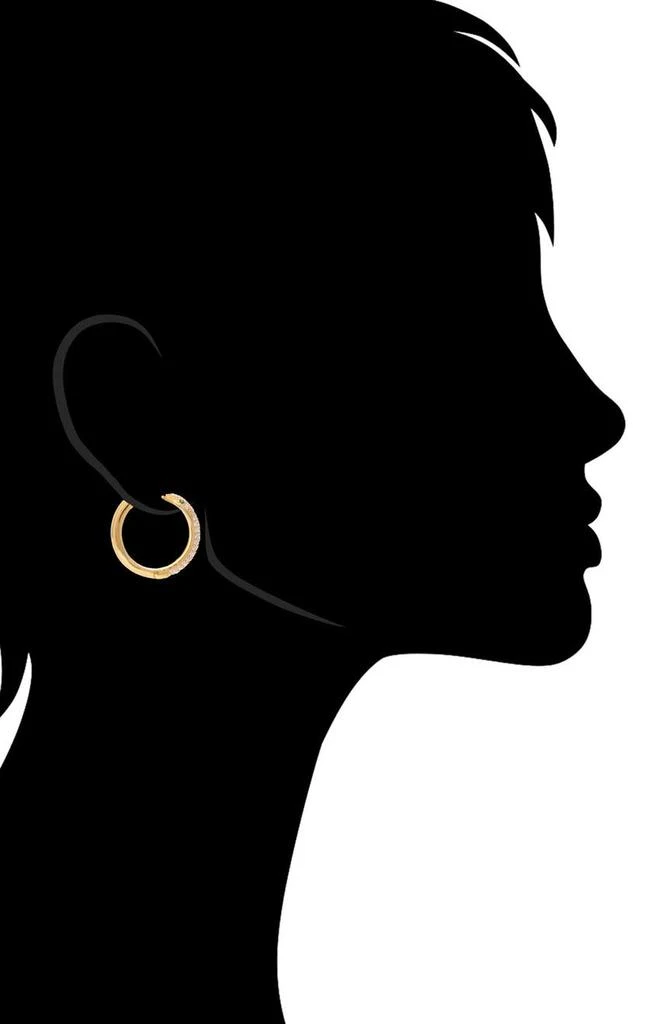商品Rivka Friedman|18K Gold & Cubic Zirconia Snake Earrings,价格¥905,第2张图片详细描述
