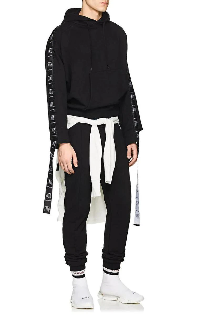 商品Vetements|Archive Cotton-Blend French Terry Sweatpants,价格¥3729,第2张图片详细描述