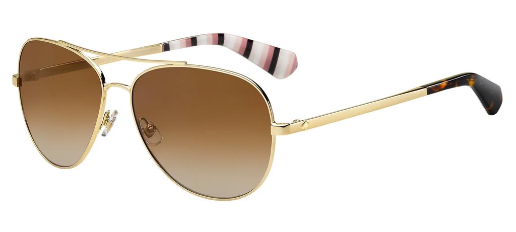 Kate Spade]Kate Spade Avaline2/S LA 0013 Aviator Polarized Sunglasses  价格¥1320