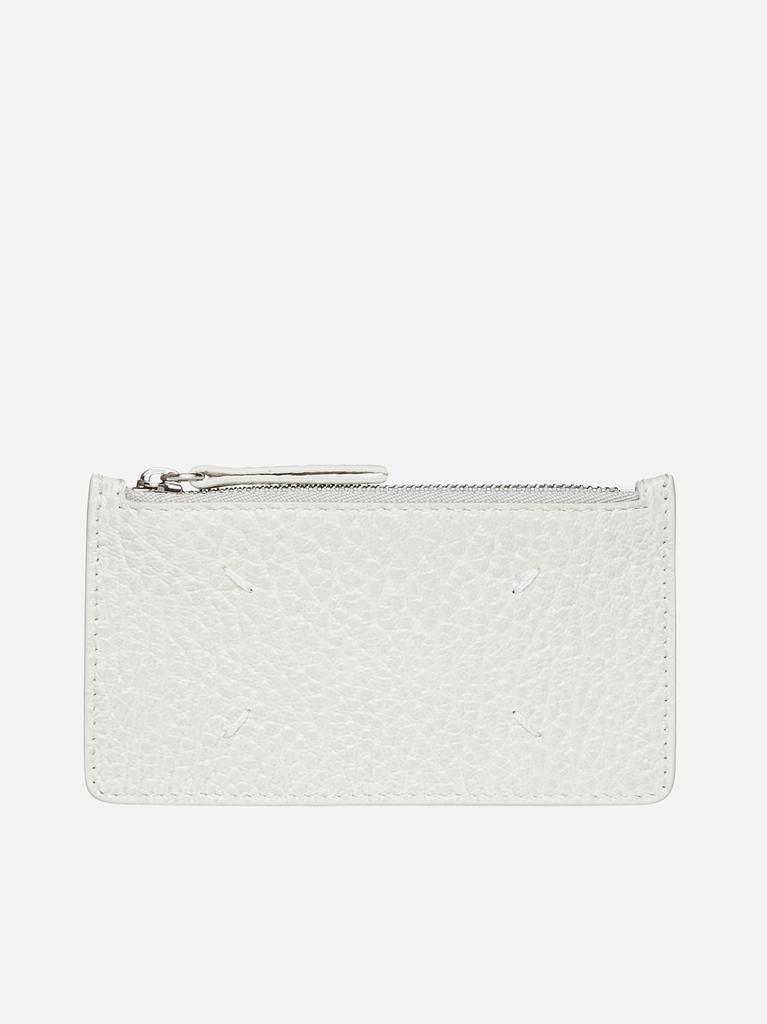 商品MAISON MARGIELA|Leather zip card holder,价格¥1979,第1张图片