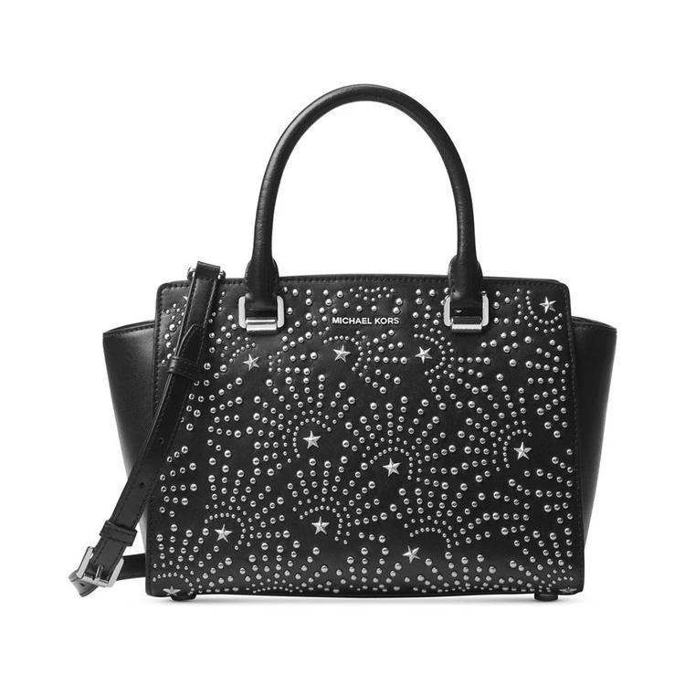 商品Michael Kors|MICHAEL  Selma Studded Satchel,价格¥1162,第1张图片