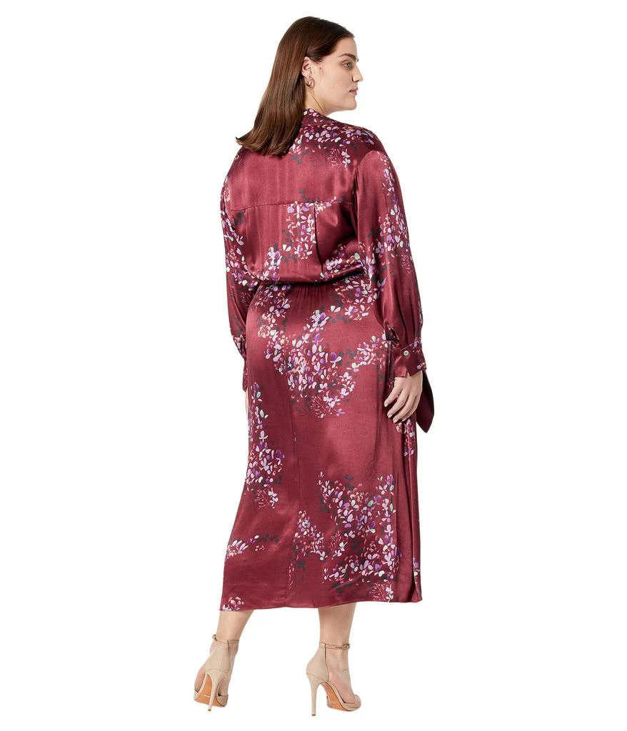 商品Vince|Forsythia Long Sleeve Shaped Collar Tie Front Dress,价格¥1357,第2张图片详细描述