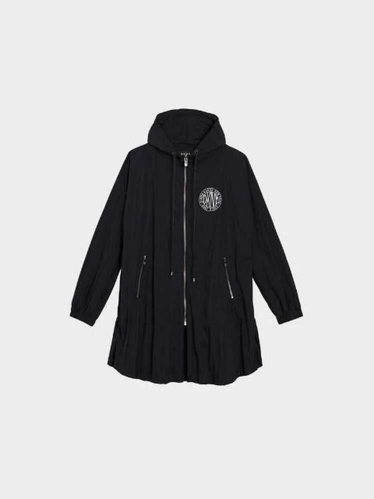 商品DKNY|Long Nylon Jacket With Hood,价格¥672,第4张图片详细描述