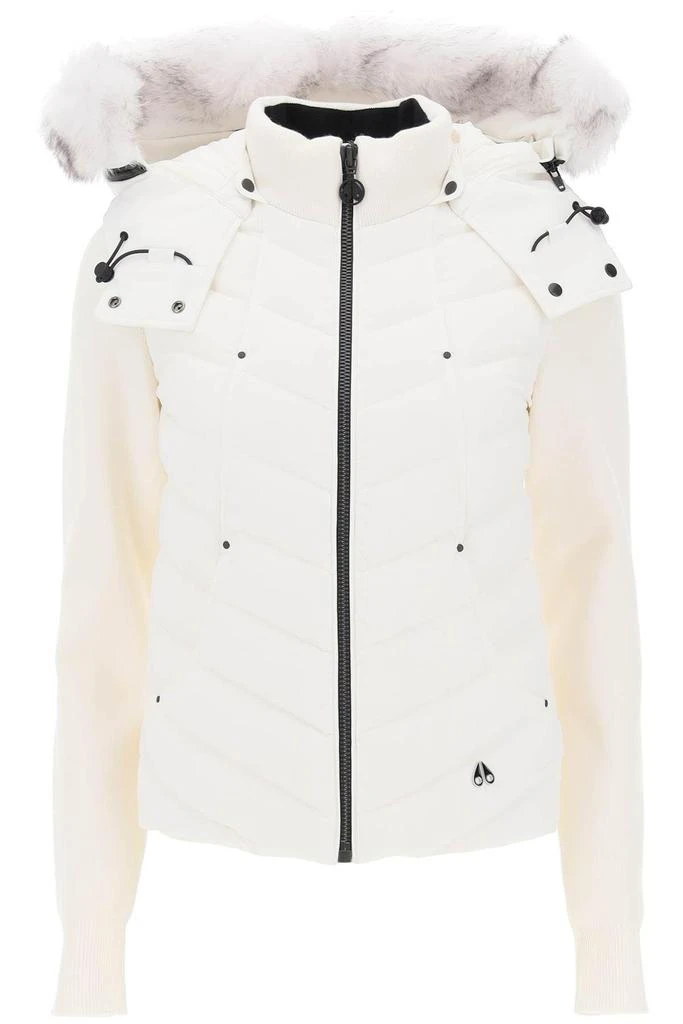 商品Moose Knuckles|Hooded hybrid cardigan,价格¥2911,第1张图片