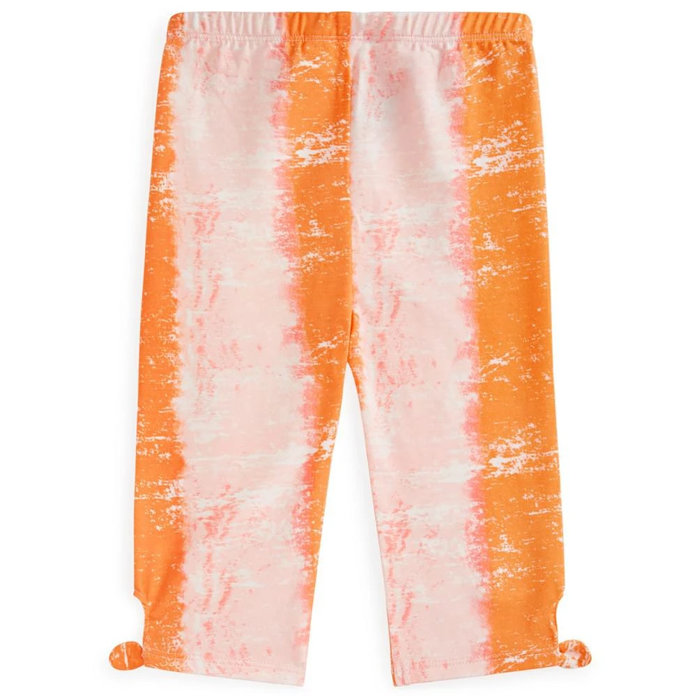商品First Impressions|Baby Girls Tropical Smudge Capri Leggings, Created for Macy's,价格¥37,第2张图片详细描述