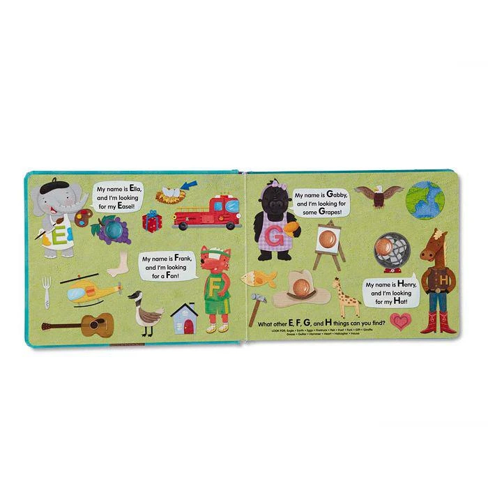 商品Melissa & Doug|Poke A Dot Alphabet Eye Spy,价格¥126,第5张图片详细描述