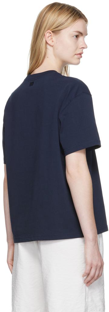 SSENSE Exclusive Navy Cotton T-Shirt商品第3张图片规格展示