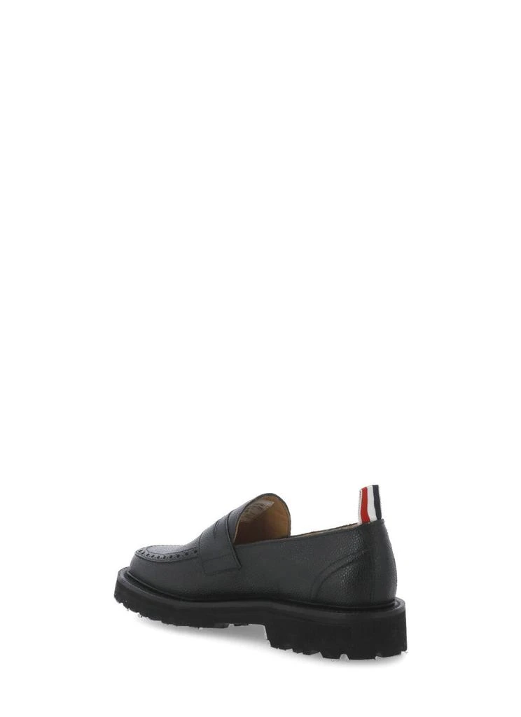 商品Thom Browne|Thom Browne Flat shoes Black,价格¥5347,第3张图片详细描述