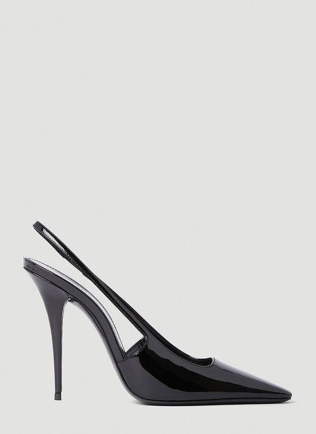 商品Yves Saint Laurent|Blade Slingback High Heels in Black,价格¥7065,第1张图片