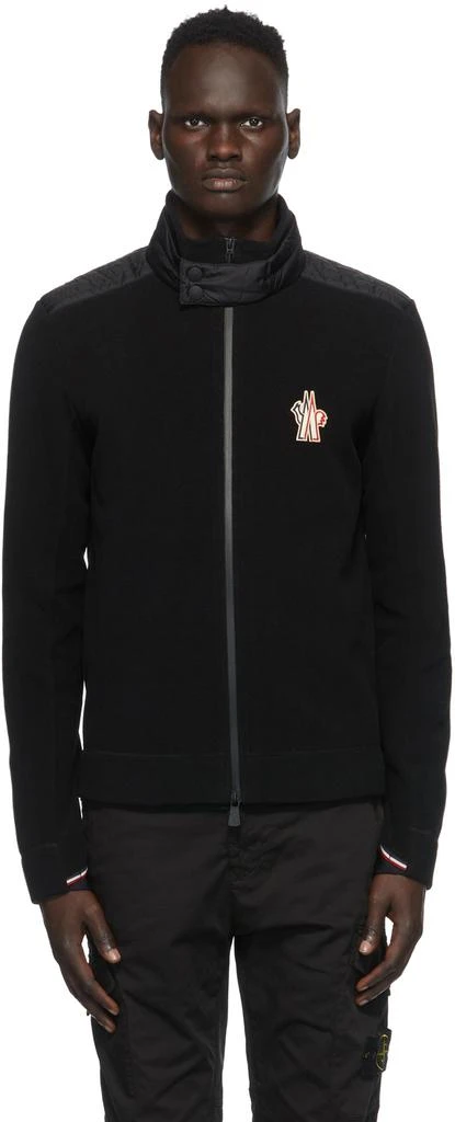 商品Moncler|Black Cardigan Jacket,价格¥4927,第1张图片