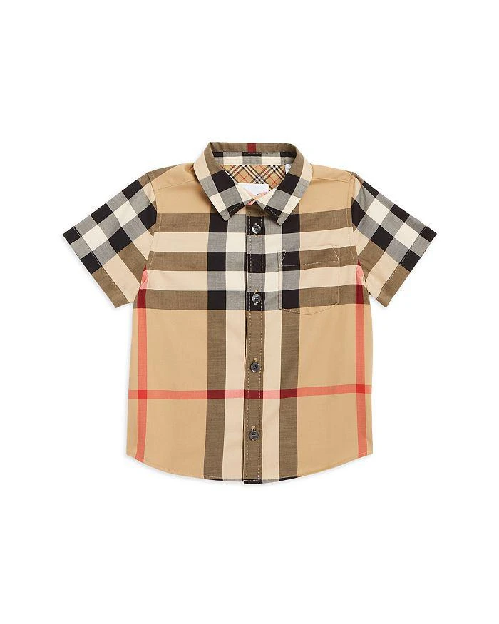 商品Burberry|Boys' Mini Owen Vintage Check Shirt - Baby,价格¥1496,第1张图片