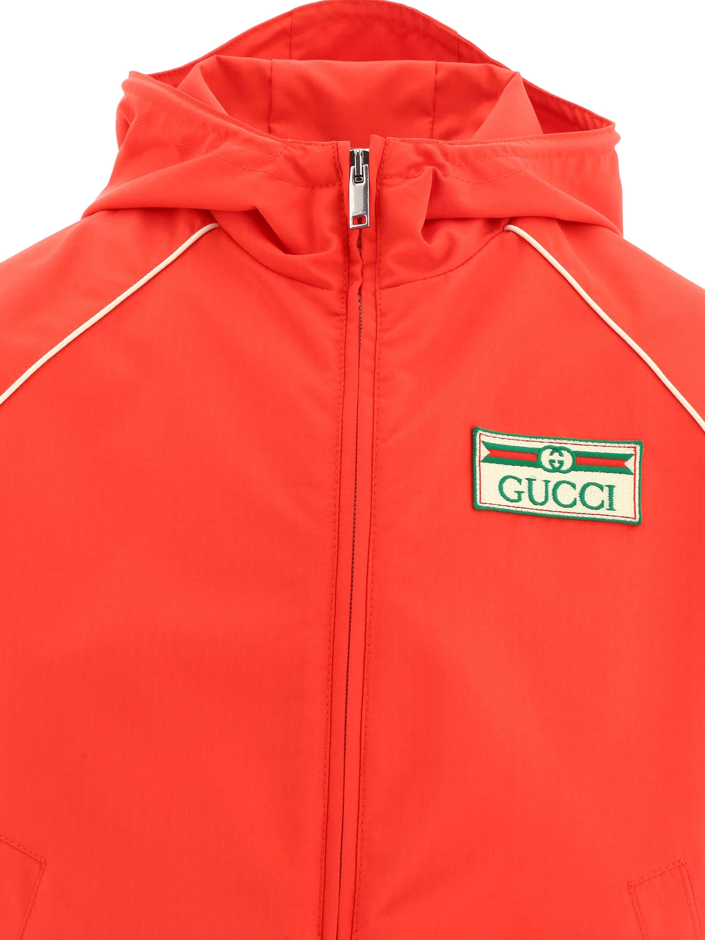 商品Gucci|Gucci 男童夹克 712162XWAU26137 红色,价格¥5235,第5张图片详细描述