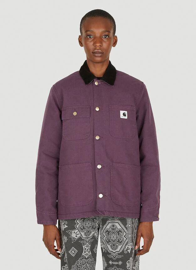 商品Carhartt WIP|W' Irving Jacket in Purple,价格¥1064,第1张图片