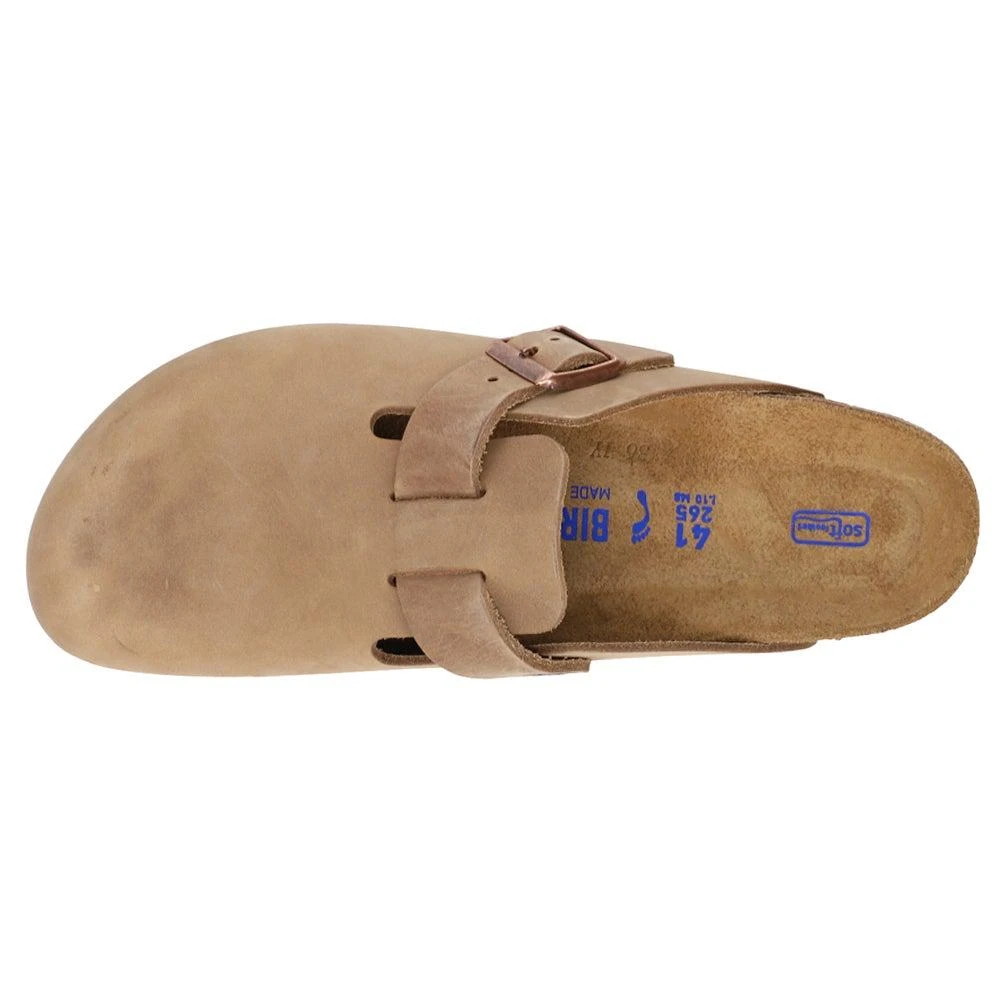 商品Birkenstock|Boston Soft Footbed Oiled Leather Narrow Clogs,价格¥939,第4张图片详细描述