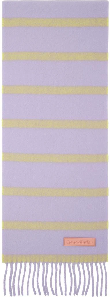 商品Acne Studios|Purple Narrow Scarf,价格¥1463,第1张图片