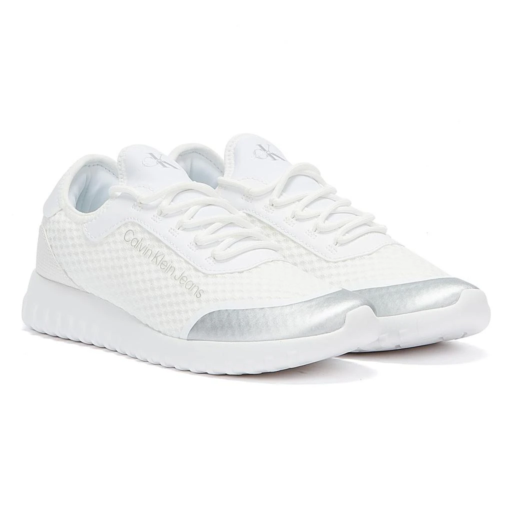 商品Calvin Klein|Calvin Klein Jeans Runner EVA Mens White Trainers,价格¥333,第1张图片