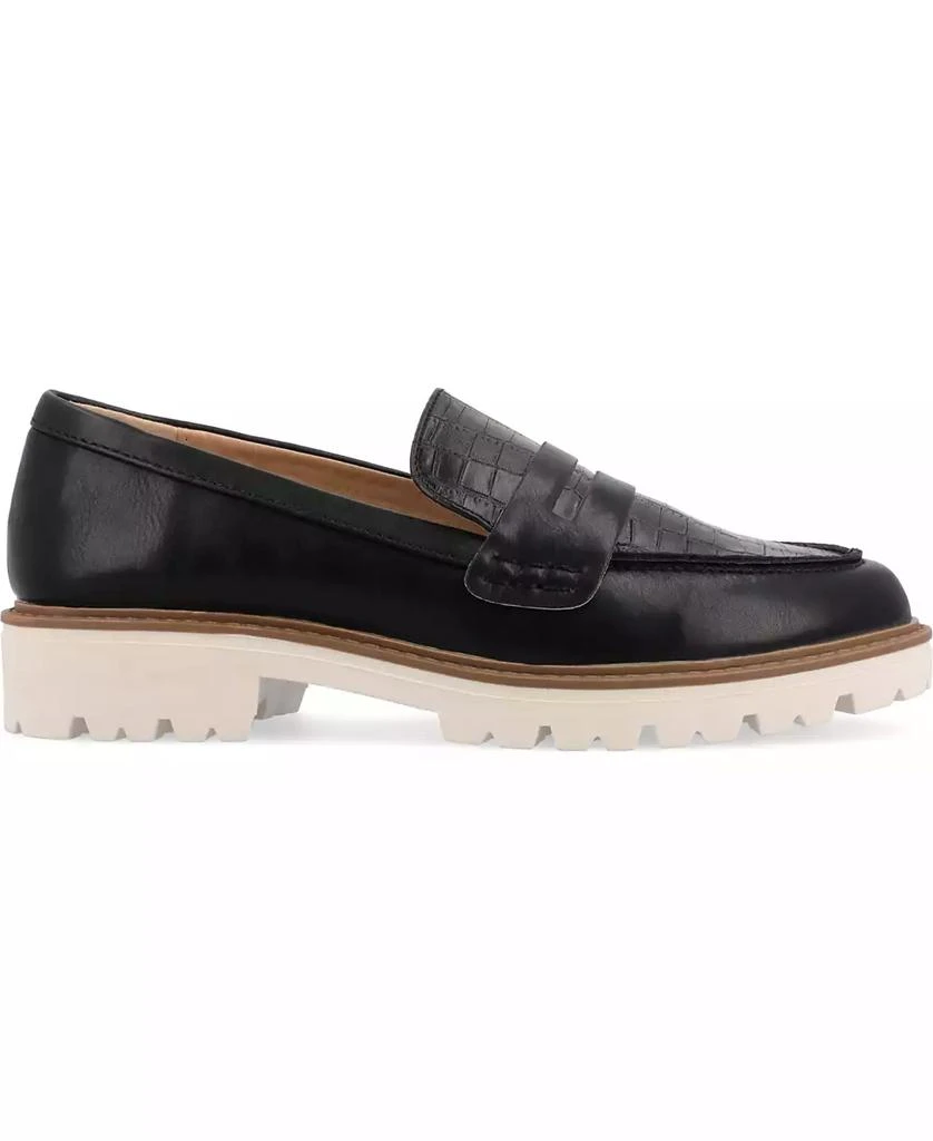 商品Journee Collection|Women's Kenly Lug Sole Loafers,价格¥429,第2张图片详细描述