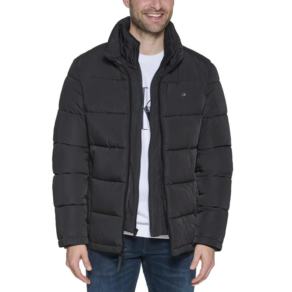 商品Calvin Klein|全拉链男式棉服外套 ，防水防风,价格¥605,第1张图片详细描述
