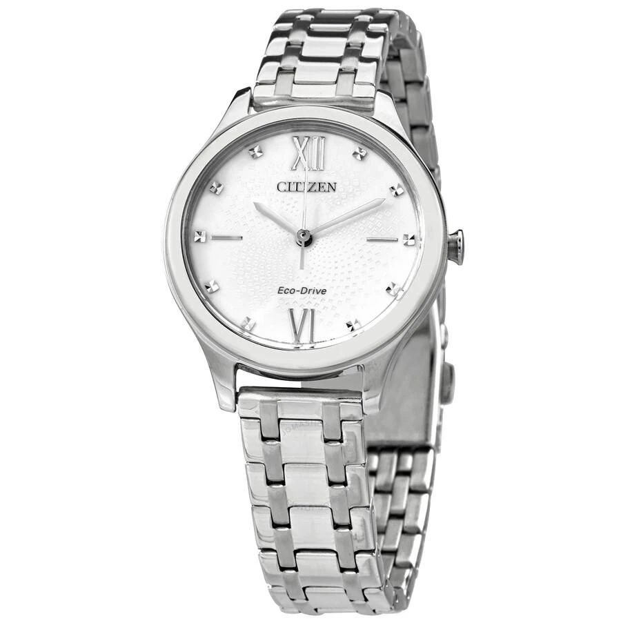 商品Citizen|Eco-drive White Dial Elegant Ladies Watch EM0500-73A,价格¥813,第1张图片