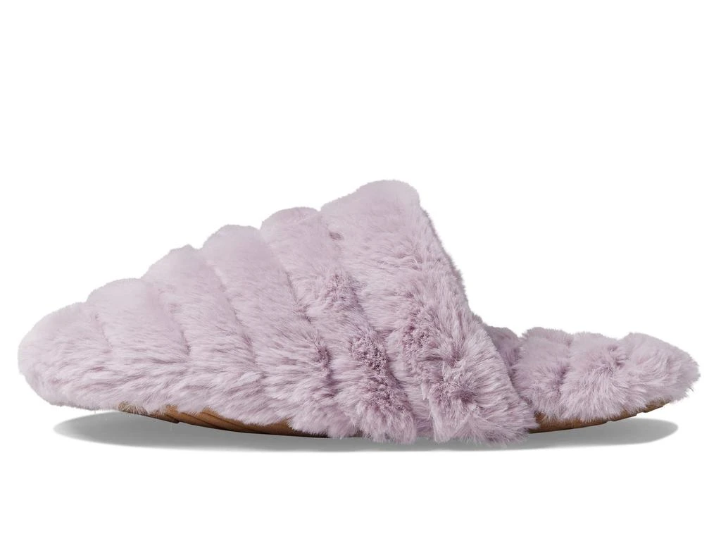 商品Madewell|Quilted Scuff Slippers in Recycled Faux Fur,价格¥226,第4张图片详细描述