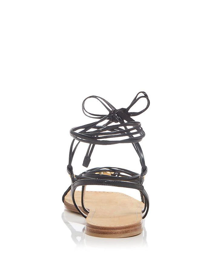 商品Gucci|Women's Interlocking G Strappy Ankle Tie Sandals,价格¥6278,第3张图片详细描述