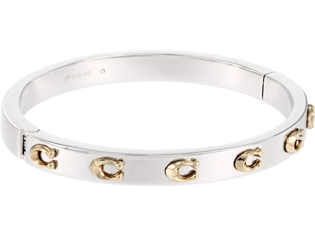 商品Coach|Signature Bangle Bracelet,价格¥711,第1张图片