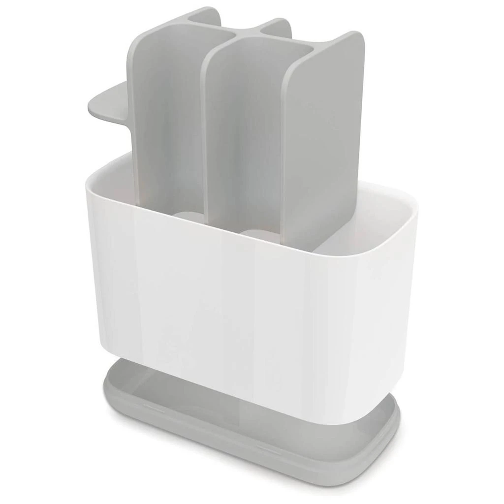 商品Joseph Joseph|Joseph Joseph Easy-Store Toothbrush Caddy Large - White/Grey,价格¥107,第2张图片详细描述