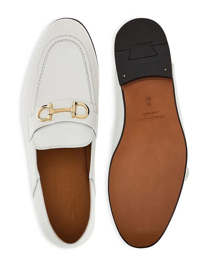 商品Salvatore Ferragamo|Men's Ginvit Moon Plu Slip On Step Down Loafers,价格¥7101,第3张图片详细描述