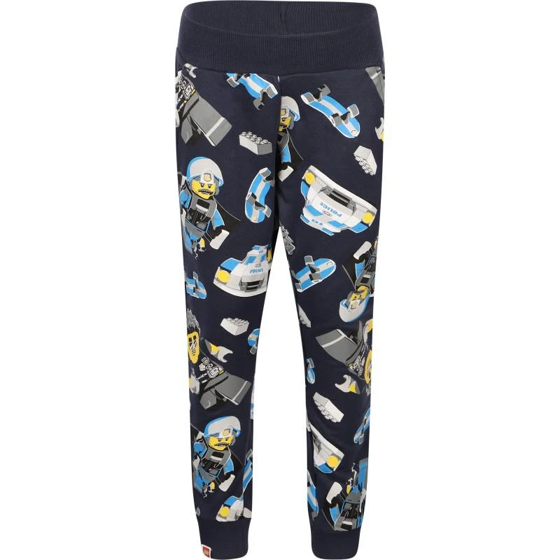 商品LEGO Wear|Lego police print sweatpants in navy,价格¥466,第1张图片